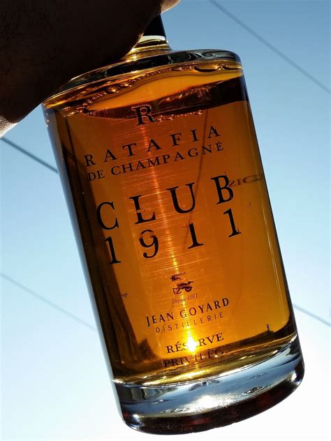 NV Jean Goyard Ratafia de Champagne Club 1911 